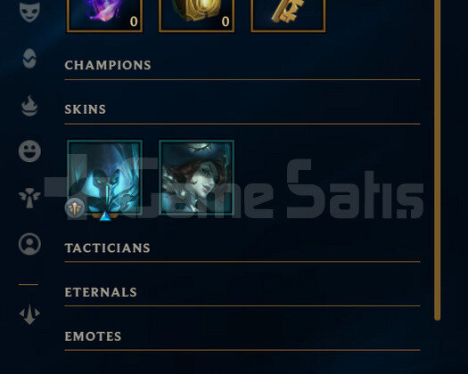 TR Geçen Sezon Plat | 1 Kostüm - 24 Hero | LoL
