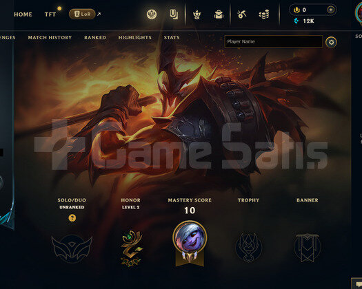 TR Geçen Sezon Plat | 2 Kostüm - 12K Mö | LoL