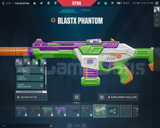 21LVL BLASTX PHANTOM IYON KARAMBIT+ GHOST 4KVP!