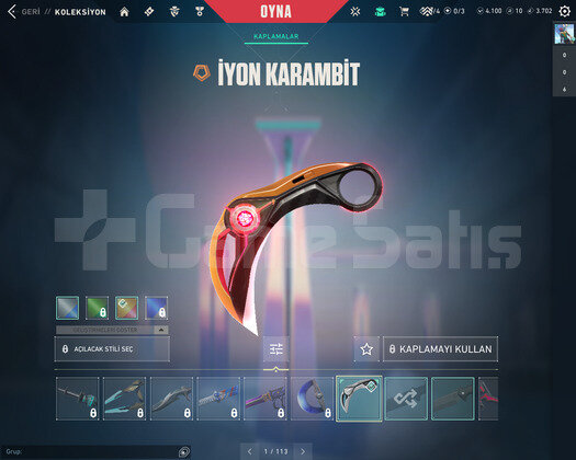 21LVL BLASTX PHANTOM IYON KARAMBIT+ GHOST 4KVP!