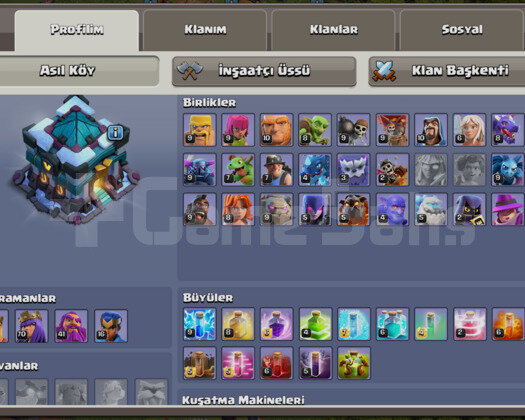 70 LVL OKÇU | 6. İnşaatçılı | Max Duvar ve Asker