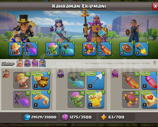 70 LVL OKÇU | 6. İnşaatçılı | Max Duvar ve Asker