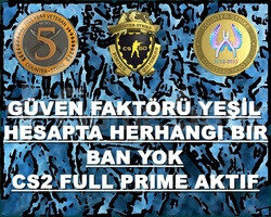 3 MADALYA | CS2 PRIME | GUVEN FAKTORU YESIL