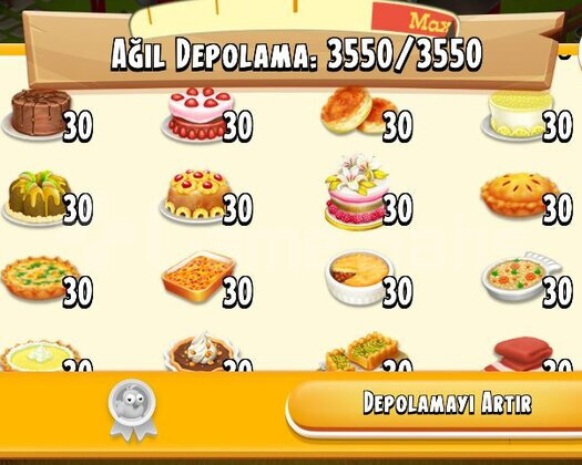 80 LEVEL 3550 DEPOLU İÇİ ÜRÜN DOLU OYUN