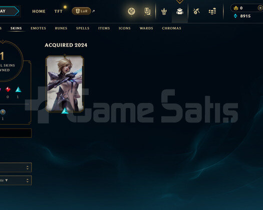 TR Unranked | 1 Kostüm - 32 Hero | LoL Hesap