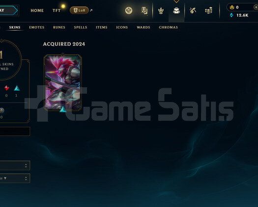 TR Unranked | 1 Kostüm - 12K Mö | LoL Hesap