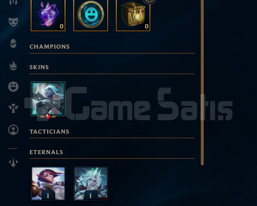 TR Geçen Sezon Plat | 1 Kostüm - 24 Hero |LoL