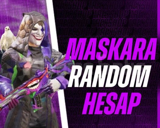 MASKARA ULTRA VİP PUBG MOBİLE RANDOM HESAP