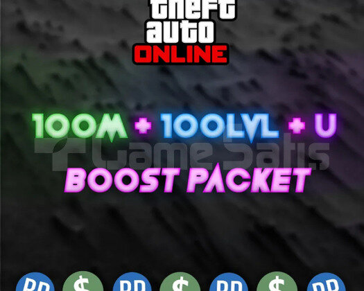 GTA 5 ONLİNE 100M + 100 LEVEL + UNLOCK BOOST !