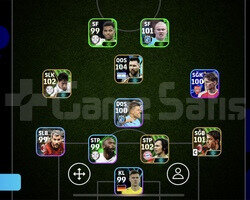 104 MESSİ + 102 RAUL + 102 BECKEN KG 3104