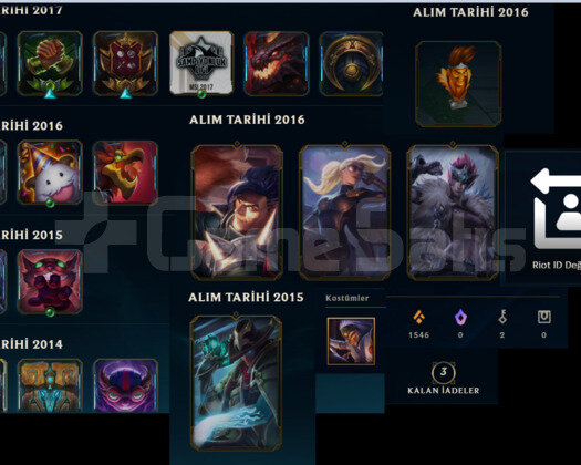 2014 KURULUM HANDMADE LOL HESABI