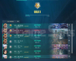 Gold 3 yüksek mmr hesap