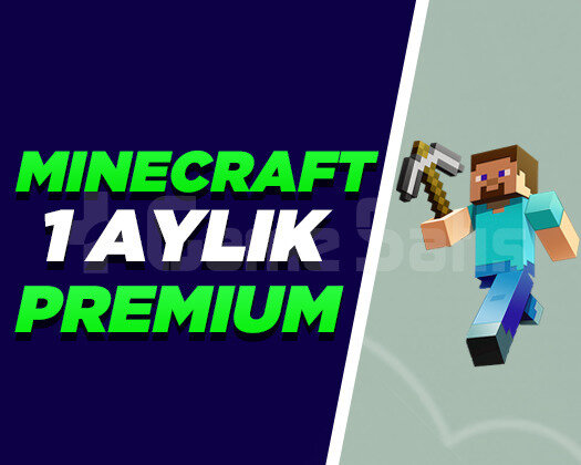 ANLIK TESLİM | 1 Aylık Minecraft Premium Garanti