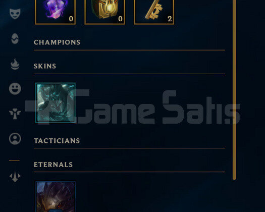 TR Geçen Sezon Plat | 1 Kostüm - 19K Mö | LoL