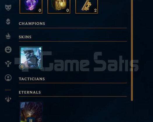 TR Geçen Sezon Plat | 2 Kostüm - 21K Mö | LoL