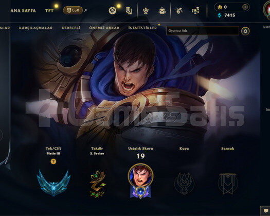 TR PLAT 3 FRESH ACC VE 1 VEİGAR SKİNİ