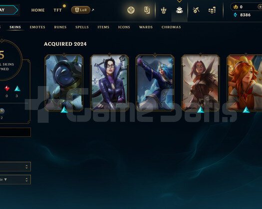 TR Unranked | 5 Kostüm - 21 Hero |LoL Hesap