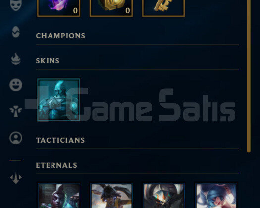 TR Unranked | 5 Kostüm - 21 Hero |LoL Hesap