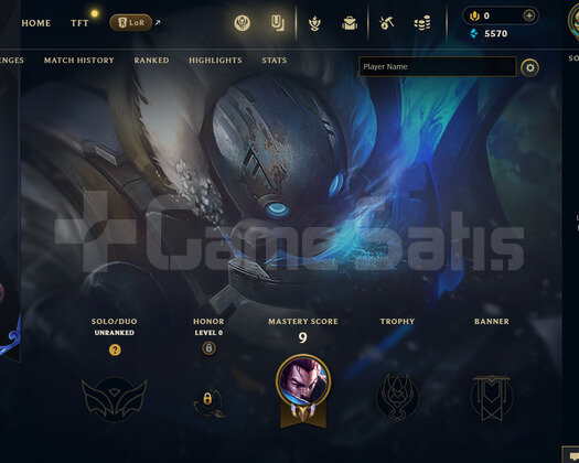 TR Unranked | 1 Kostüm - 35 Hero | LoL Hesap