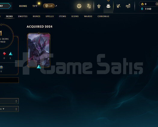 TR Unranked | 1 Kostüm - 32 Hero |LoL Hesap