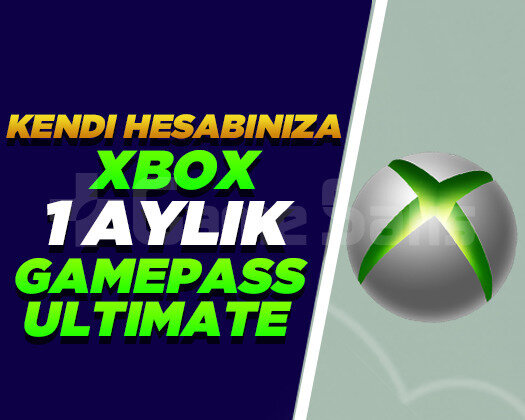 KENDİ HESABINIZA | 1 Aylık Xbox Gamepass Ultimate