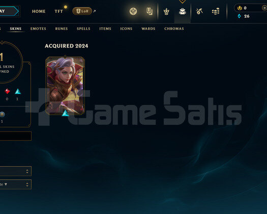 TR Unranked | 1 Kostüm - 23 Hero | LoL Hesap
