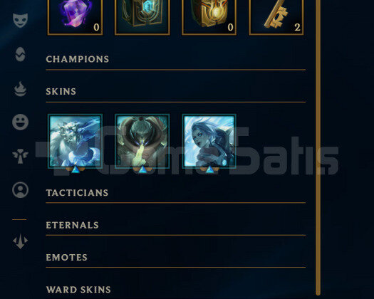 TR Unranked | 1 Kostüm - 16K Mö | LoL Hesap