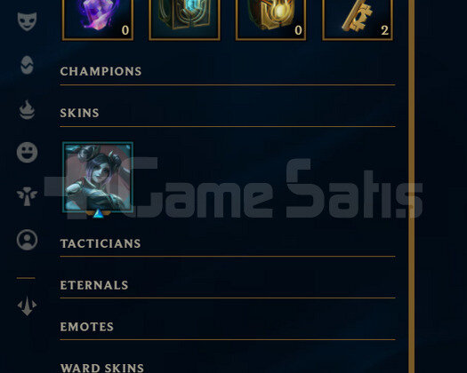 TR Unranked | 1 Kostüm - 16K Mö |LoL Hesap