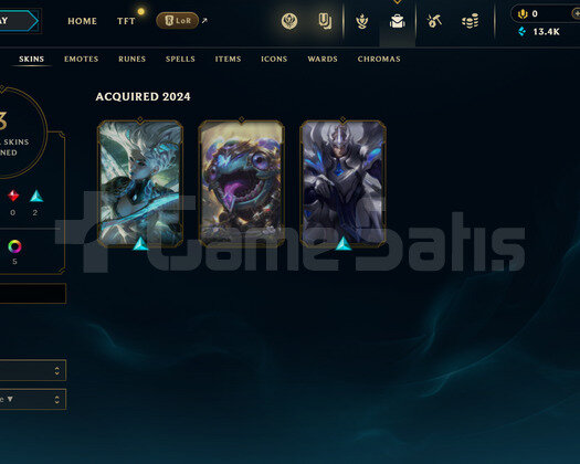 TR Geçen Sezon Zümrüt | 3 Kostüm - 13K Mö | LoL