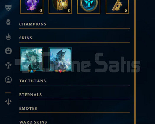 TR Geçen Sezon Zümrüt | 3 Kostüm - 13K Mö | LoL