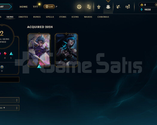 TR Unranked | 2 Kostüm - 9K Mö | LoL Hesap