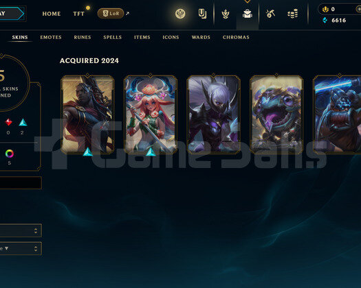 TR Geçen Sezon Zümrüt | 5 Kostüm - 30 Hero |LoL