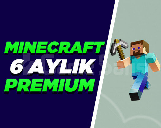 6 Aylık Minecraft Premium | Garanti & Destek