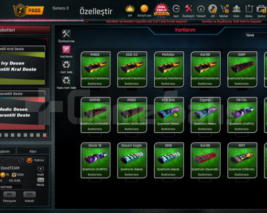 SINIRSIZLI + QUANTUM DOLU HESAP + GARANTİLİ