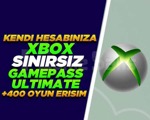 KENDİ HESABINIZA | Sınırsız Xbox Gamepass Ultimate