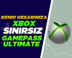 KENDİ HESABINIZA | Sınırsız Xbox Gamepass Ultimate