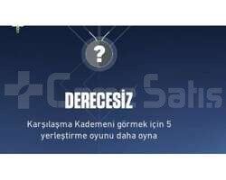 20 LEVEL RANKED HAZIR HESAP
