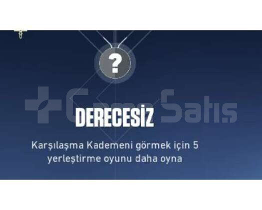 20 LEVEL RANKED HAZIR HESAP