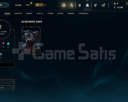 EUW Unranked | 1 Kostüm - 15K Mö | LoL Hesap