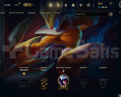 EUW Unranked | 2 Kostüm - 20K Mö | LoL Hesap