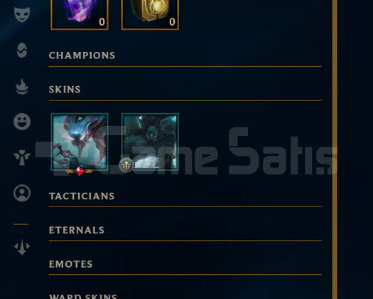 EUW Unranked | 1 Kostüm - 16K Mö | LoL Hesap