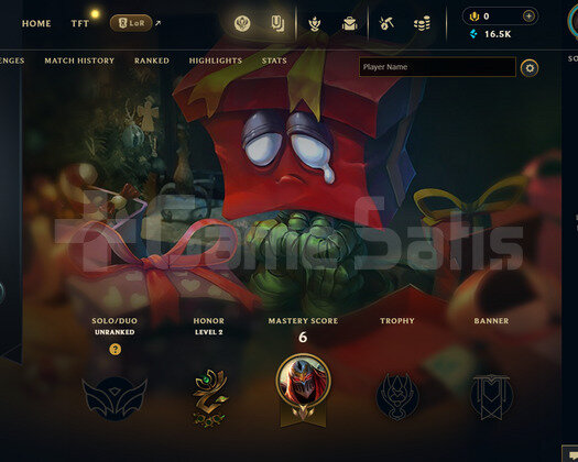 EUW Unranked | 1 Kostüm - 16K Mö | LoL Hesap