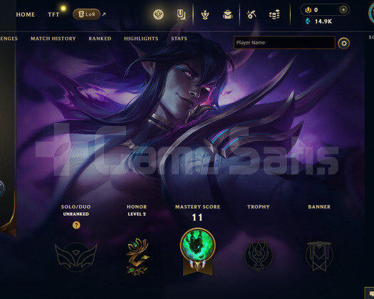 EUW Unranked | 2 Kostüm - 14K Mö | LoL Hesap
