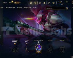 EUW Unranked | 2 Kostüm - 22 Hero | LoL Hesap