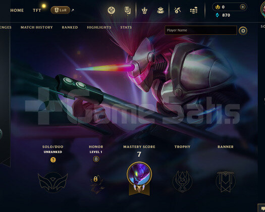 EUW Unranked | 2 Kostüm - 22 Hero | LoL Hesap