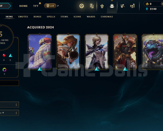 EUW Geçen Sezon Plat | 5 Kostüm - 30 Hero | LoL