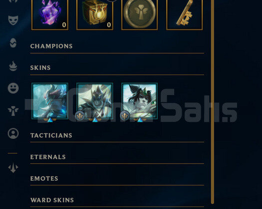 EUW Unranked | 3 Kostüm - 30 Hero | LoL Hesap