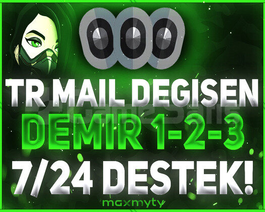 TR-DEMİR 1/2/3-ANINDA TESLİM-MAİL DEĞİŞEN