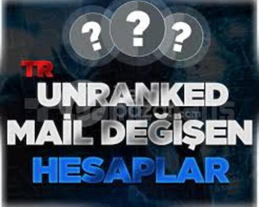 10 adet ranked ready hesap