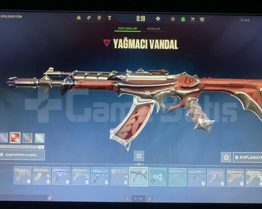 Valorant Yağmacı Vandal Hesap